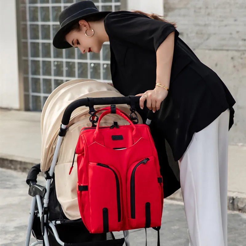 

2020 New Mommy bag Multifunction Large-capacity Waterproof Maternal and child outing bag Diaper bag backpack