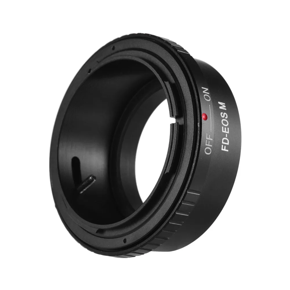 Адаптер кольцо для крепления объектива Canon FD к EOS M M2 M3 M5 M6 M10 M50 M100 аксессуары