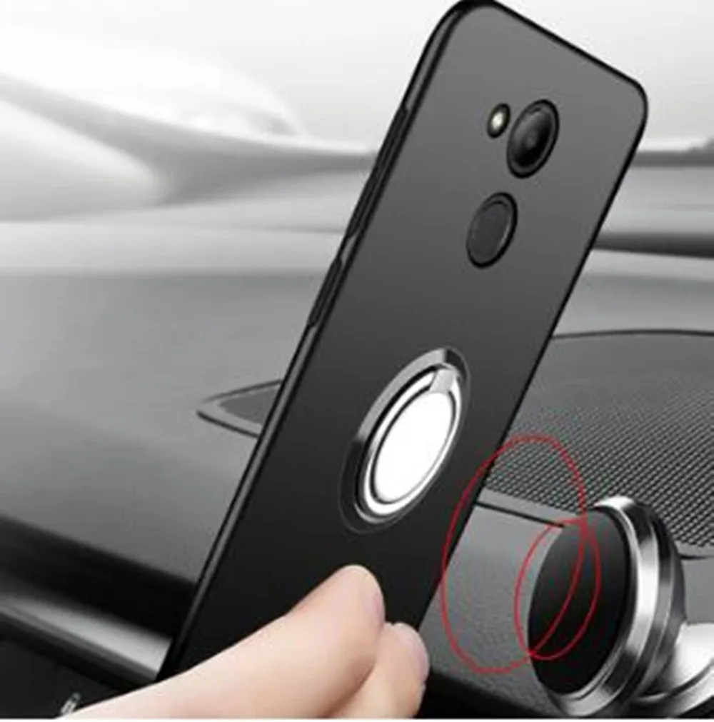 Силиконовый чехол с кольцом-держателем для Wiko Power U10 U20 U30 Y62 View2 Go View3 Pro View4 Lite View5 Plus