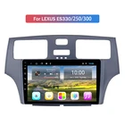 Автомобильная навигация, автомобильный мультимедийный сенсорный экран, универсальный аппарат для Lexus ES330 250 300, Центральный Мультимедиа, android 9, autoestereo