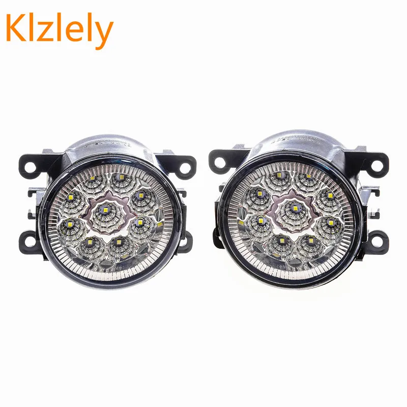 

2 PCS For Mitsubishi L200 Outlander 2 Galant Grandis Pajero 4 LED Fog Lights CCC 9W 450LM DRL Fog Lamp Assembly