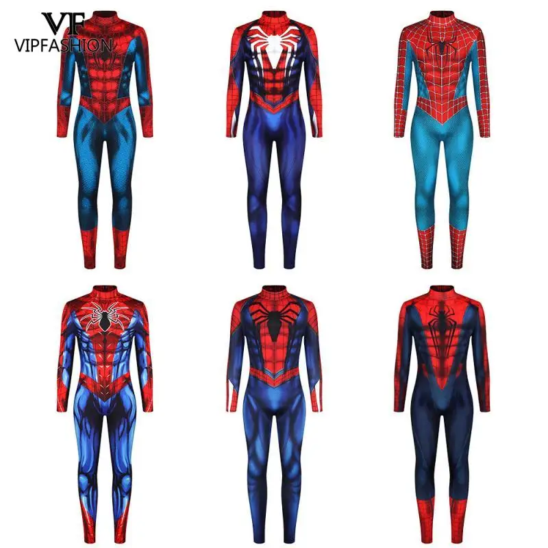 Костюм Человека паука для взрослых костюм Зентаи из спандекса супергероя без