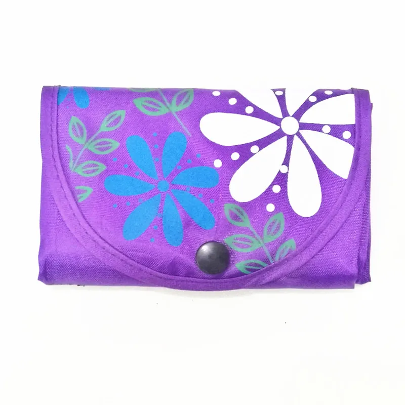 Новая женская складная хозяйственная сумка многоразовая Цветочная Большая