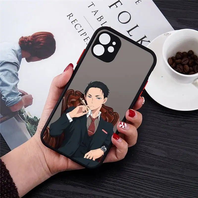 

Balance UNLIMITED cartoon Phone Cases Transparent Matte for iPhone 7 8 11 12 s mini pro X XS XR MAX Plus cover funda