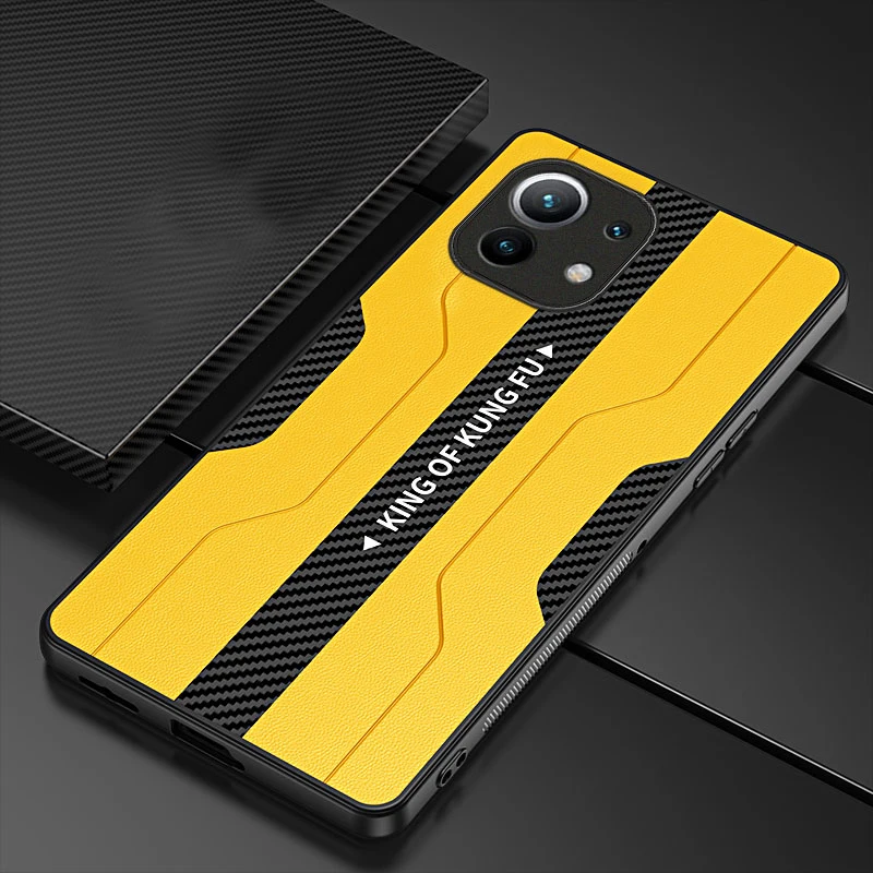 

Чехол для Xiaomi Mi 11 Lite, роскошный тонкий защитный чехол из искусственной кожи для xiaomi Mi 11 Ultra Mi11