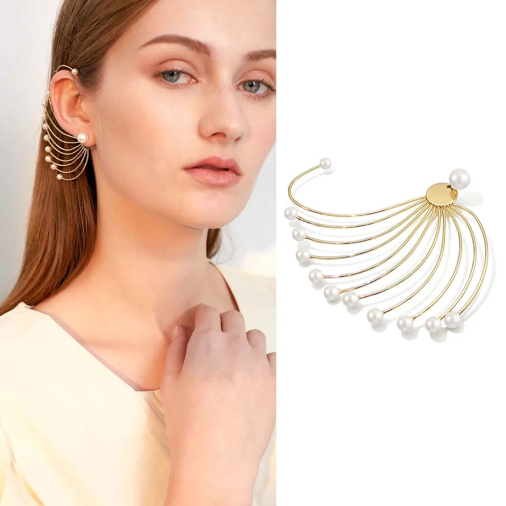 1 шт. Винтажные серьги в форме павлина для женщин шикарные жемчужины большие