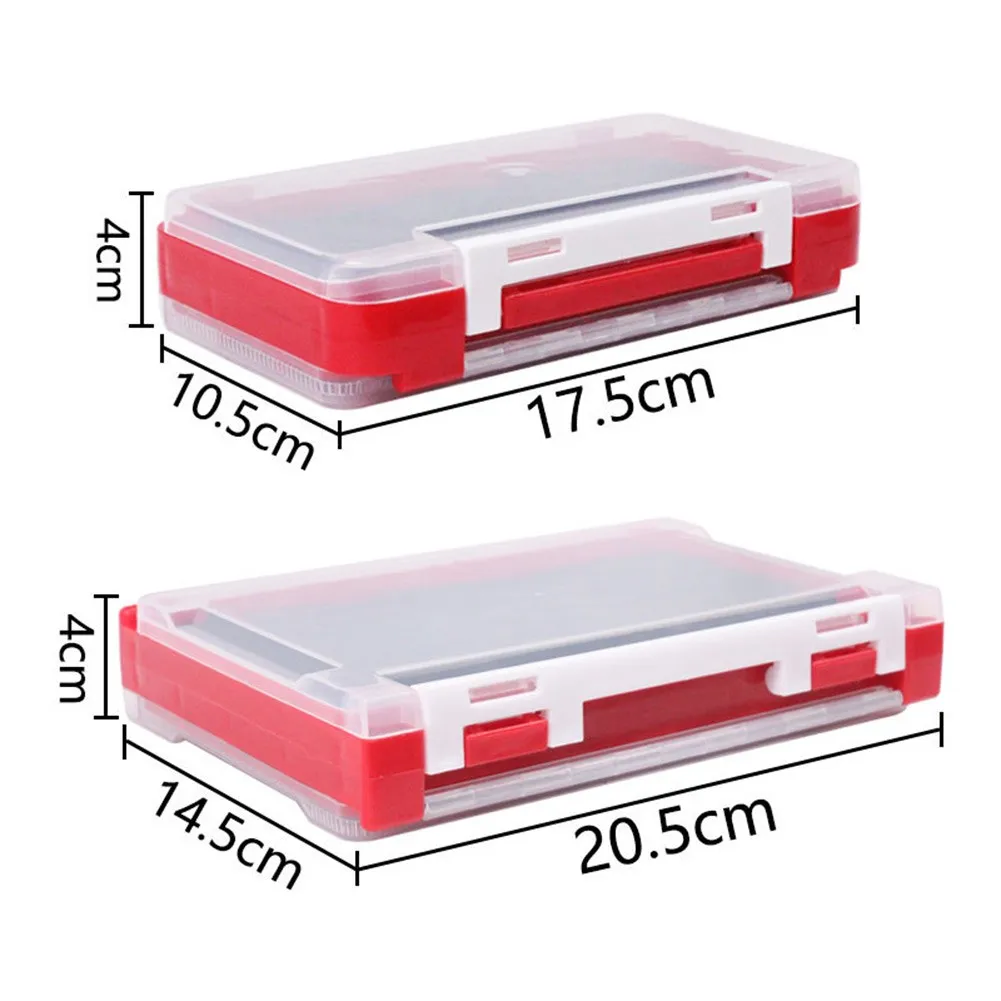 Fishing Tackle Box Spoon Hook Bait Storage Accessories Lure Boxes | Спорт и развлечения