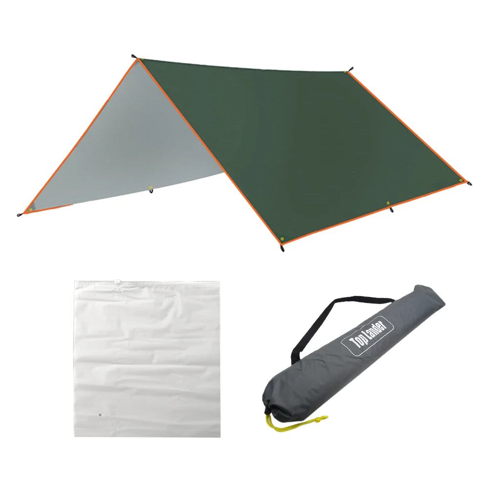 

3x3m Home Awning Multifunctional Lightweight Hiking Picnic Outdoor Camping Anti Tear Waterproof Tarp Tent Travel Portable Garden