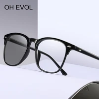 oh evol 2021 retro photochromic lens anti blue light sunglasses optical glasses for men lady goggle block uv glass oculs