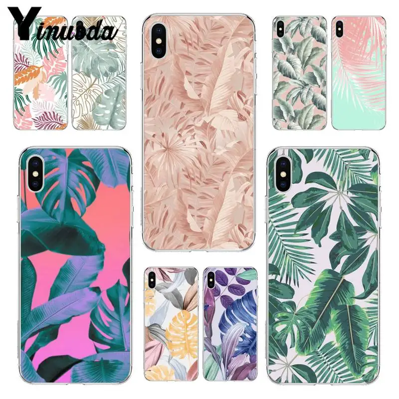 Yinuoda тропический чехол для iPhone 12 6 6S Plus X XS MAX SE 11 pro max|Бамперы| |