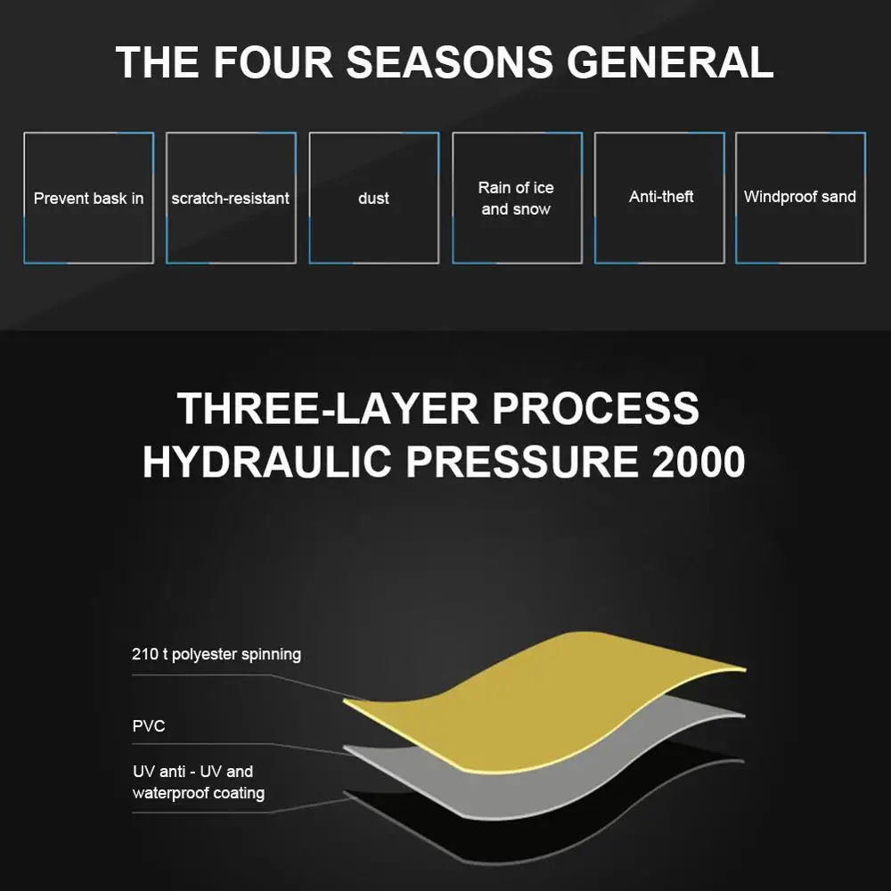Чехол для мотоцикла водонепроницаемый чехол с защитой от дождя и пыли 3XL |