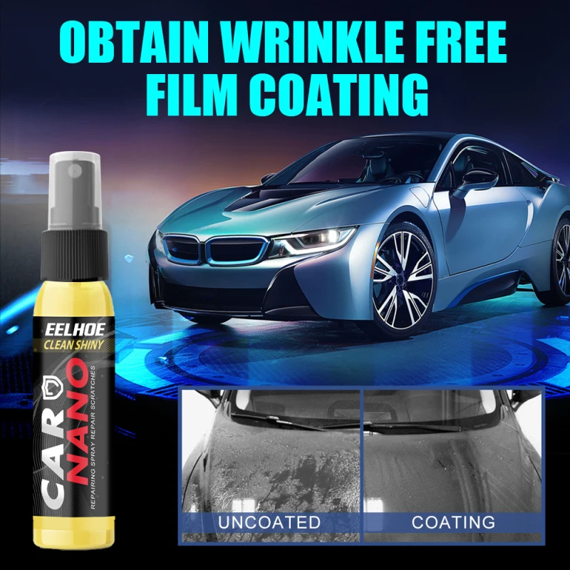 

30ML Car Oxidation Liquid Ceramic Coat Super Hydrophobic Glass Coating Set Car Plating Anti-Scratch Car Polishing Paint Care