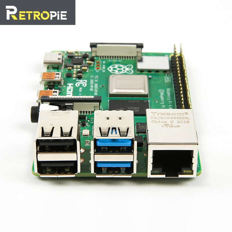 RETROPIE    Raspberry Pi 4  B  2G4G8G 4  1, 5  4K Micro HDMI Pi4B 3 ,  Raspberry berr Pi 3B +