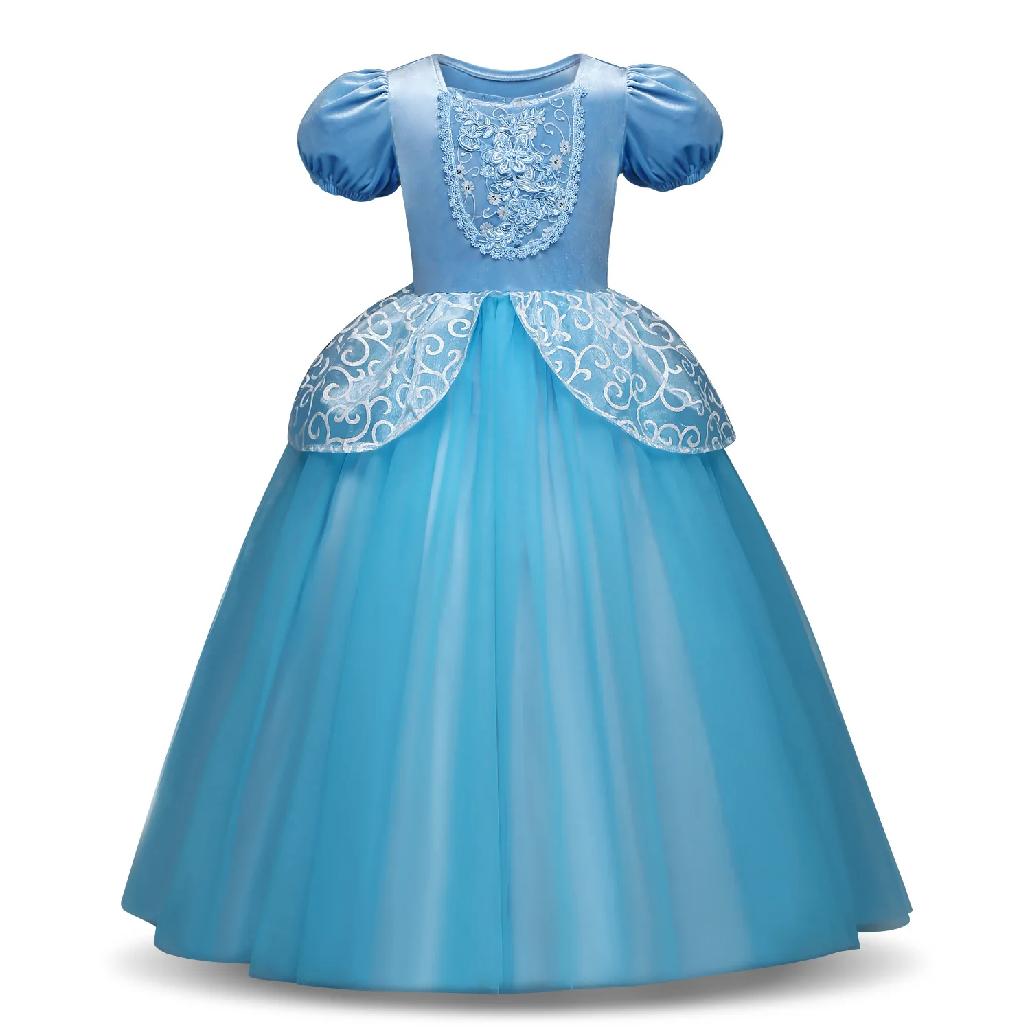 

Beauty Princess Dress Christmas Party Costume Halloween Cosplay Birthday Gift 3-7Y girls dress kids dresses for girls Long Skirt