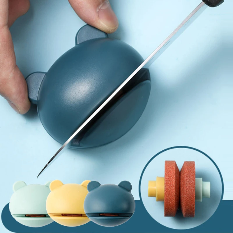 

Knife Sharpener Kitchen Household Sharpener Kitchen Knife Blade Multi Function Sharpening Stone Fruit Knives Scissors Gadget