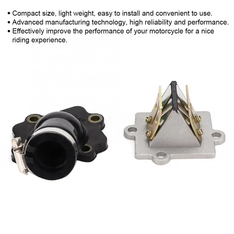 МОТОЦИКЛ КАРБЮРАТОР интерфейс впускной коллектор шарнир загрузки тростниковый