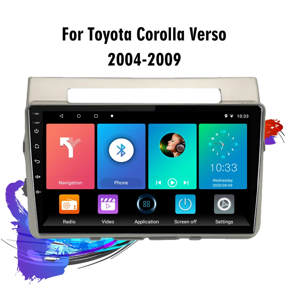 

For Toyota Corolla Verso 2004-2009 2 din Car Radio Multimedia video player Wifi Navigation GPS Android Autoradio Head Unit