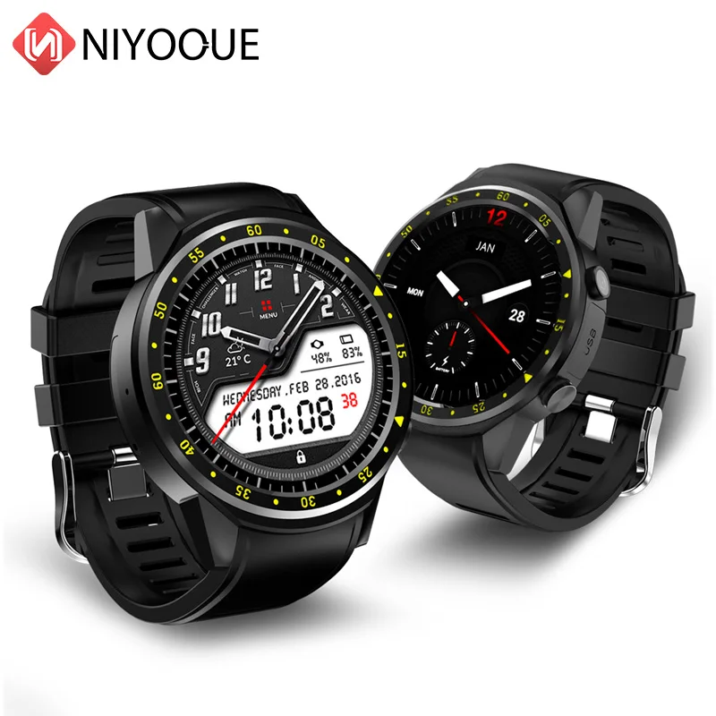 NIYOQUE F1 смарт часы группа gps позиционирование анти-потеря сердечного ритма монитор Спорт на открытом воздухе трекер наручные часы с sim-картой