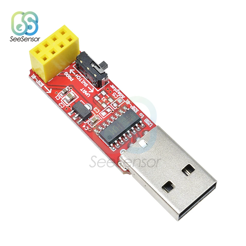 USB к ESP8266 ESP 01 Wi Fi модуль адаптера с драйвером CH340G интегральные схемы беспроводной