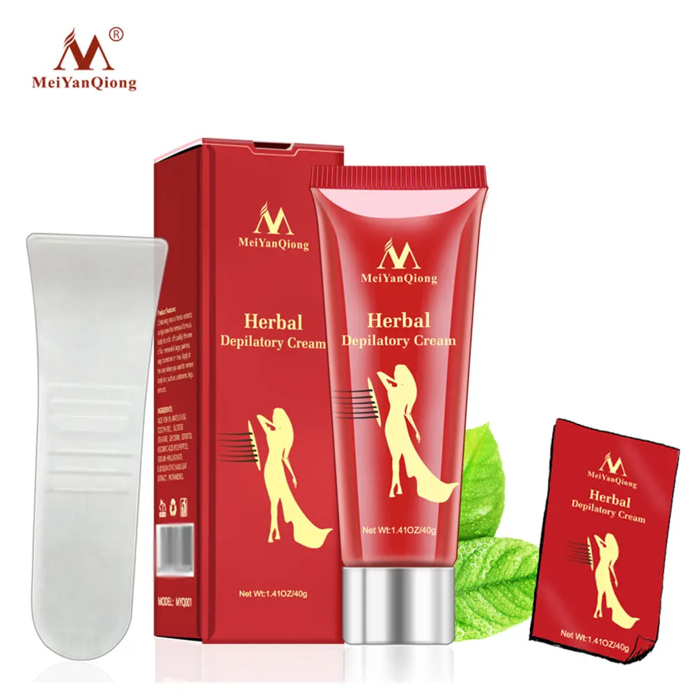 

Painless Hair Removal Cream Depilatory Cream Gentle Herbal Hair Growth Inhibitor Pore Dirt Armpit Mild And Not Irritating Care