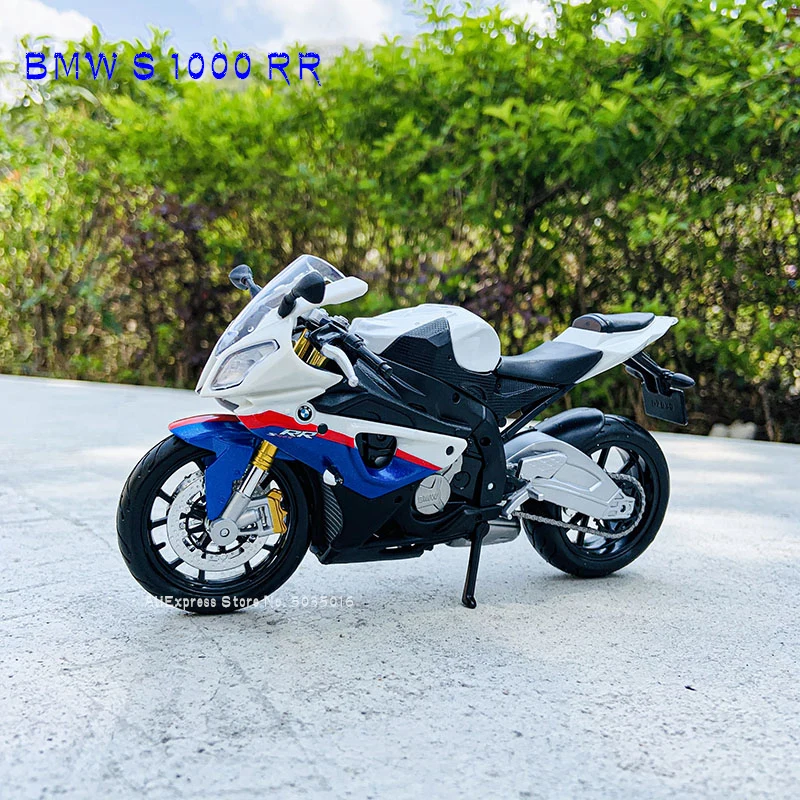 Модель мотоцикла Maisto 1:12 BMW S 1000 RR из сплава оригинальная Авторизованная модель