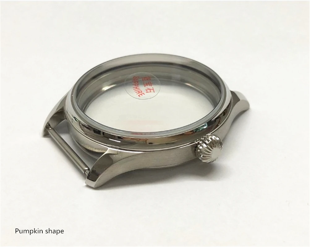 Высококачественные Чехлы для часов из нержавеющей стали 316L размером 44 мм