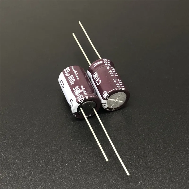 Алюминиевый электролитический конденсатор NICHICON CY Series 10x16 мм 39 мкФ 100 в высокий