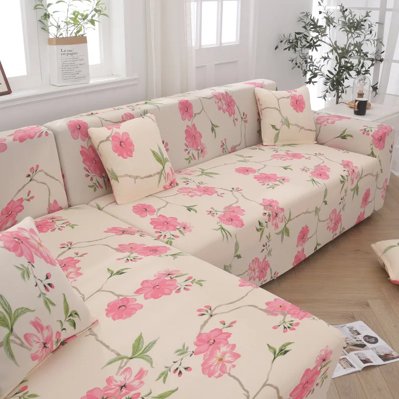 

Elastic Stretch sofa cover for living room colorful Sofa slipcovers polyester Furniture Protector