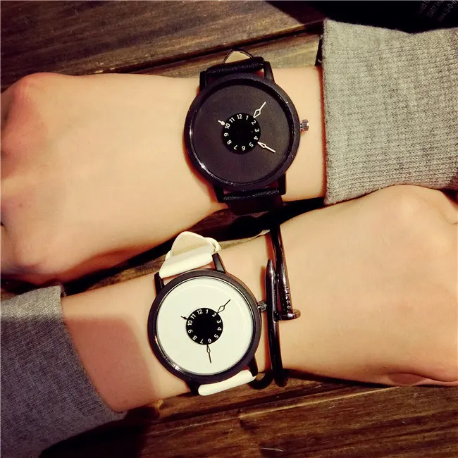 Модные креативные часы женские и мужские кварцевые фирменные уникальные с