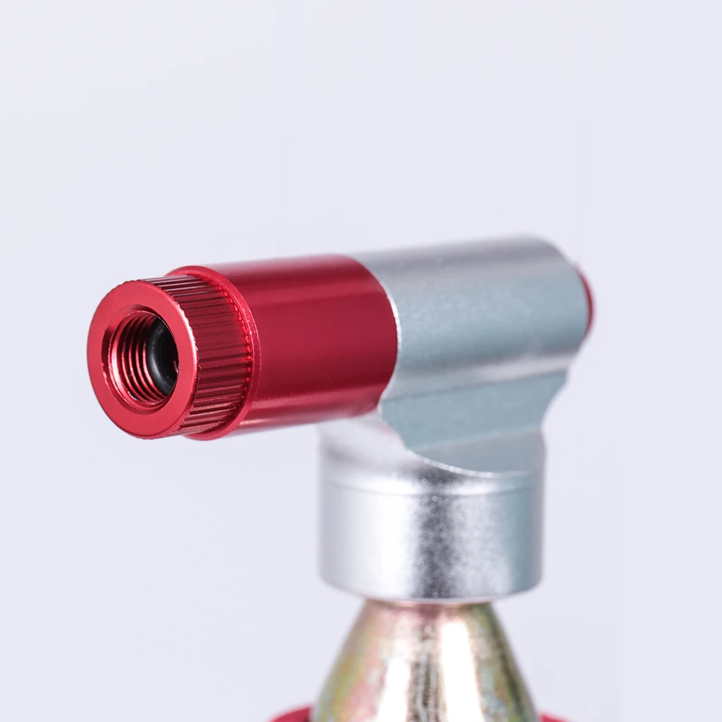 

BIKING Mini CO2 Bicycle Pump Portable Aluminum Alloy MTB Road Bike CO2 Inflator Hand Pump for Basketball Football Cycling