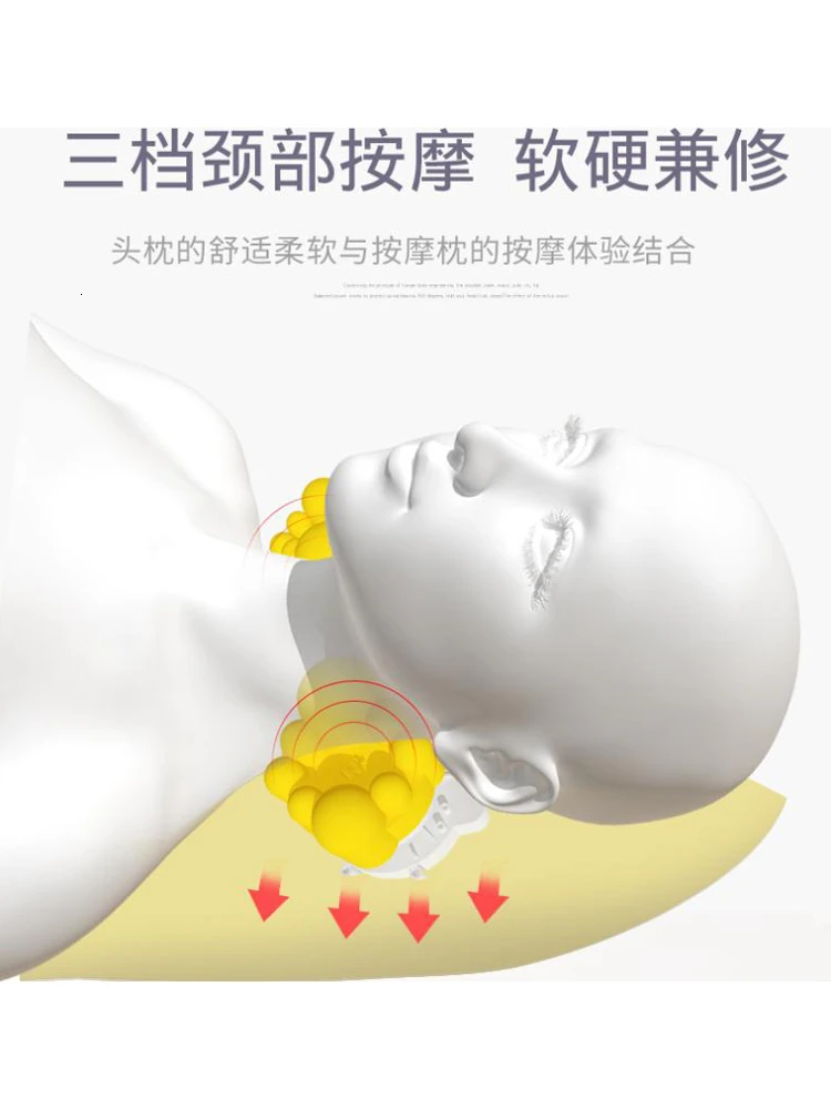 Электрическая массажная подушка матрас для всего тела с электрическим