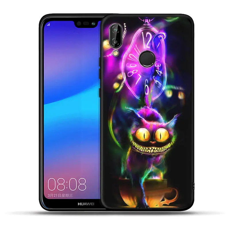 H1376 Черный силиконовый мягкий чехол Rick and Morty для huawei mate 20 10 P30 P20 Pro P10 P9 P8 Lite P Smart - Цвет: H1376
