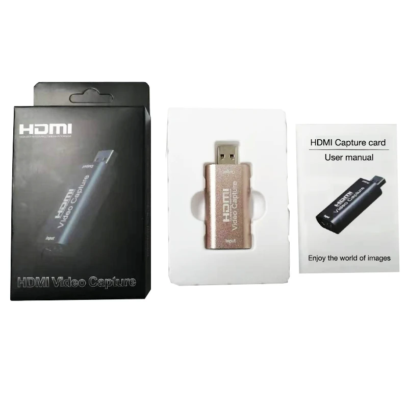 

HD HDMI-compatible 1080P Acquisition Card Converter Electronic Machine Accessories USB3.0 Audio Video Capture Card Adapter