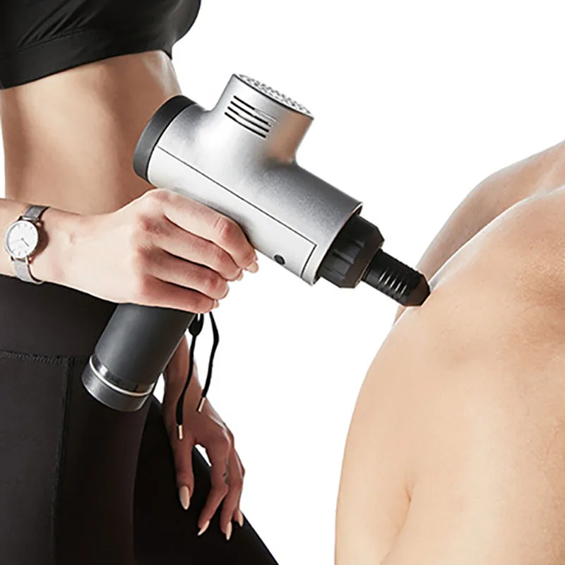 Массажный пистолет для глубоких тканей Электрический массажер упражнений