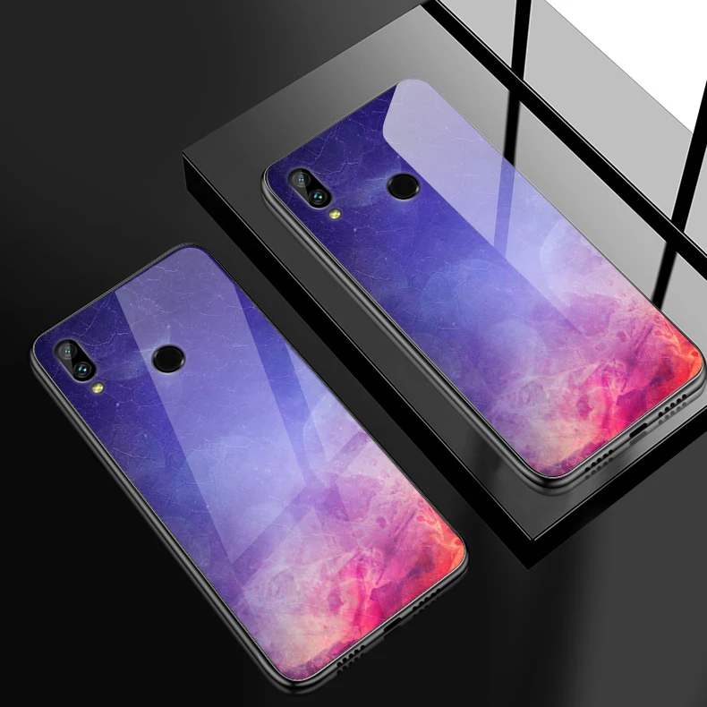 W215 Чехол для телефона для Huawei Honor 6X 7A 7C 7X 8A 8X9 облегченное закаленное стекло крышка Y6 Y9 Y7 премьер-профессионал Magic2 защиты оболочки - Цвет: W215