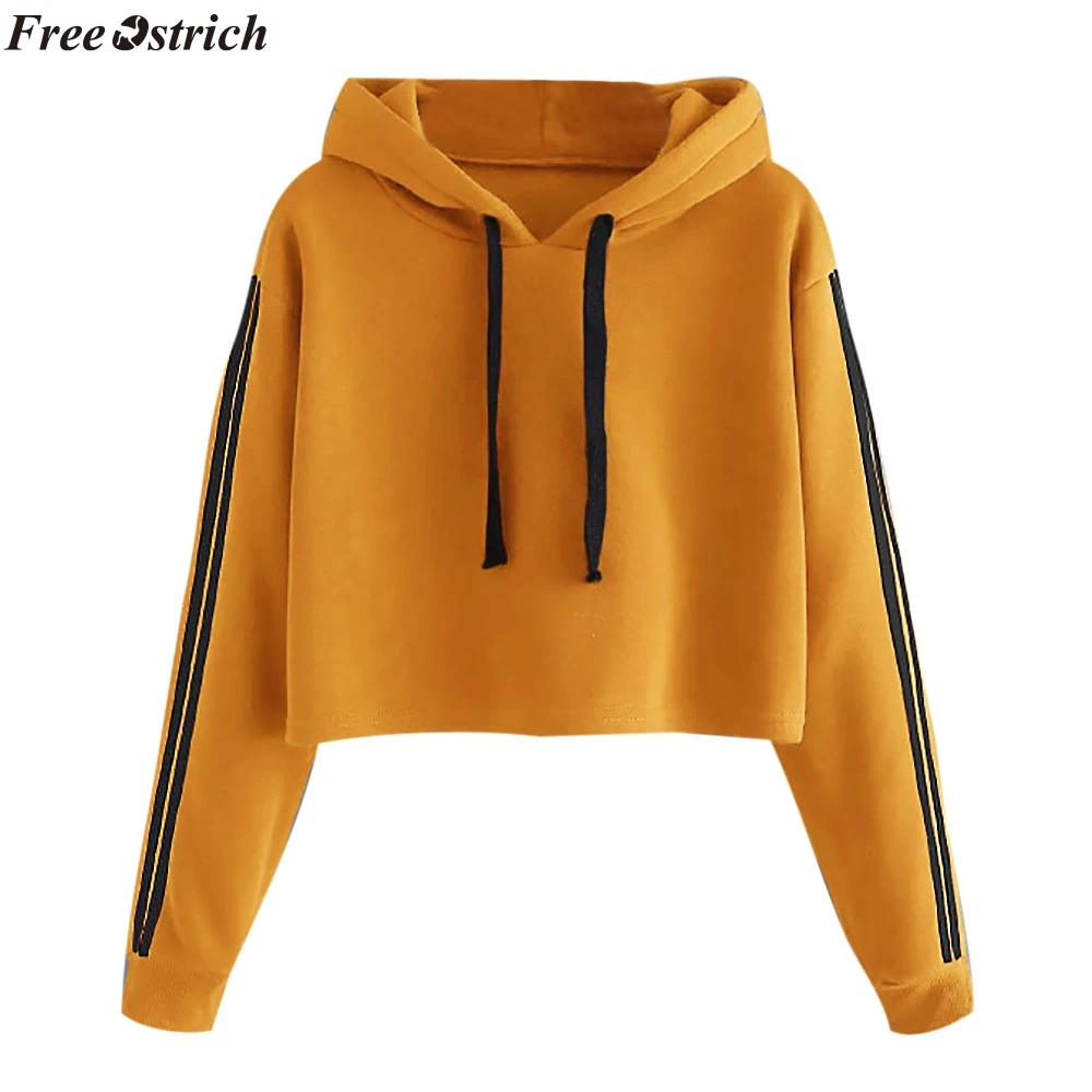 Толстовка SAGACE Женская с длинным рукавом Модный свитшот в полоску пуловер