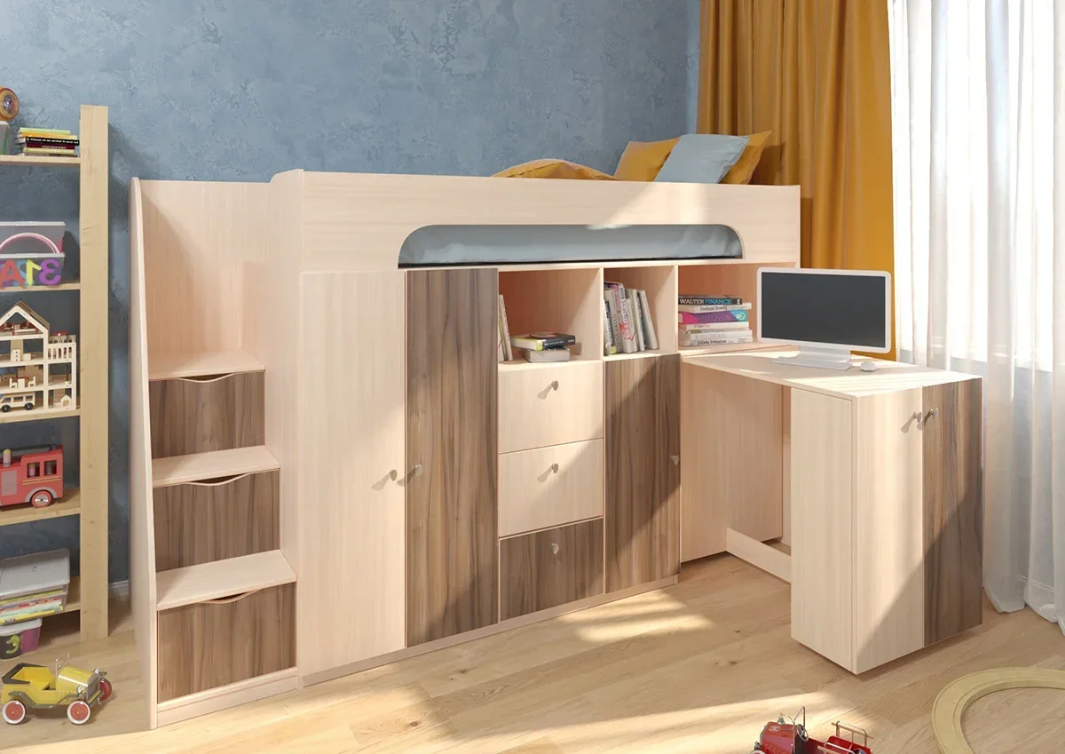 Двухъярусная кровать РВ Мебель 124668/4| |