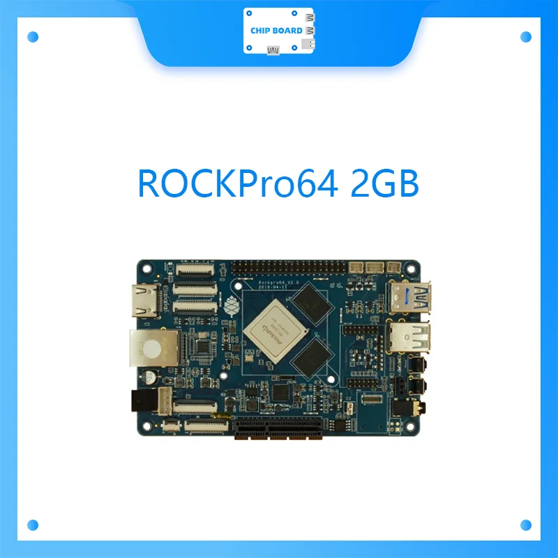 

ROCKPro64 2GB Single Board Computer