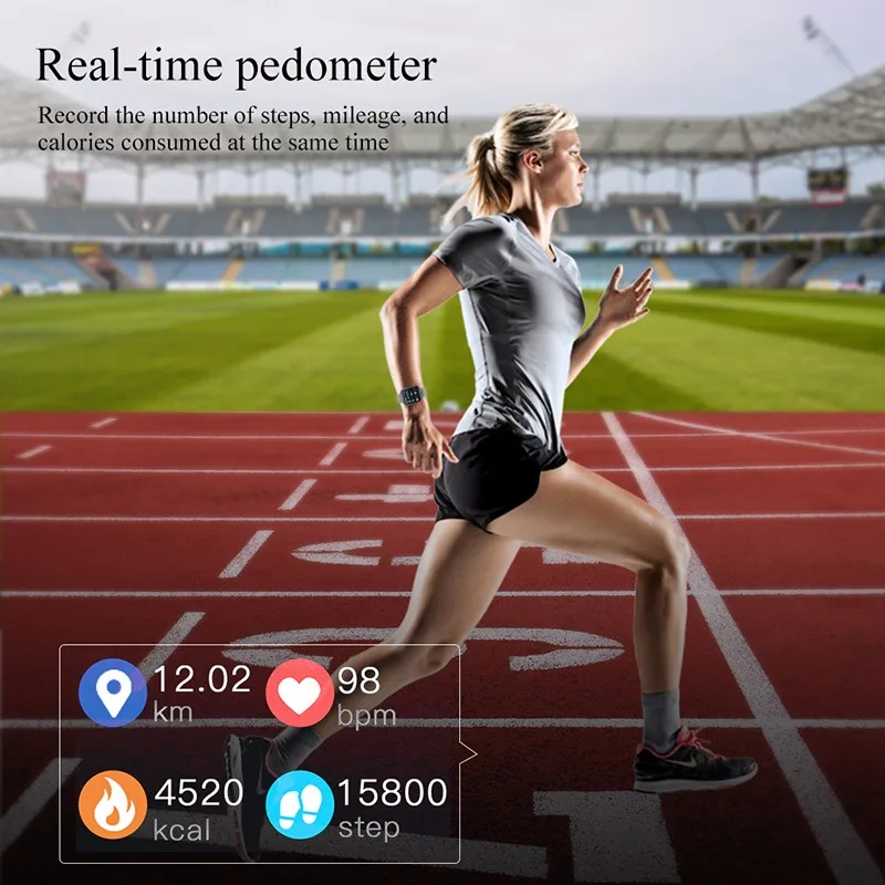 T88 смарт-браслет с измерением давления кардио-браслет монитор сердечного ритма