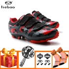 Профессиональная велосипедная обувь Tiebao для горных велосипедов, спортивная обувь для горных велосипедов, самоблокирующаяся велосипедная обувь для езды на велосипеде, кроссовки с педалями SPD