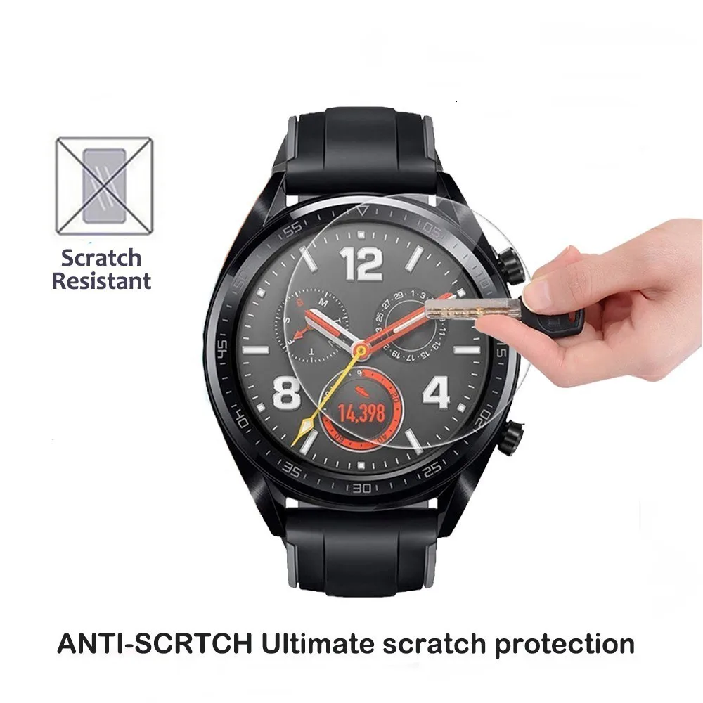 2 шт. для huawei Watch GT Active, элегантное закаленное стекло, защита экрана, защитная пленка, защита от взрывов, защита от осколков