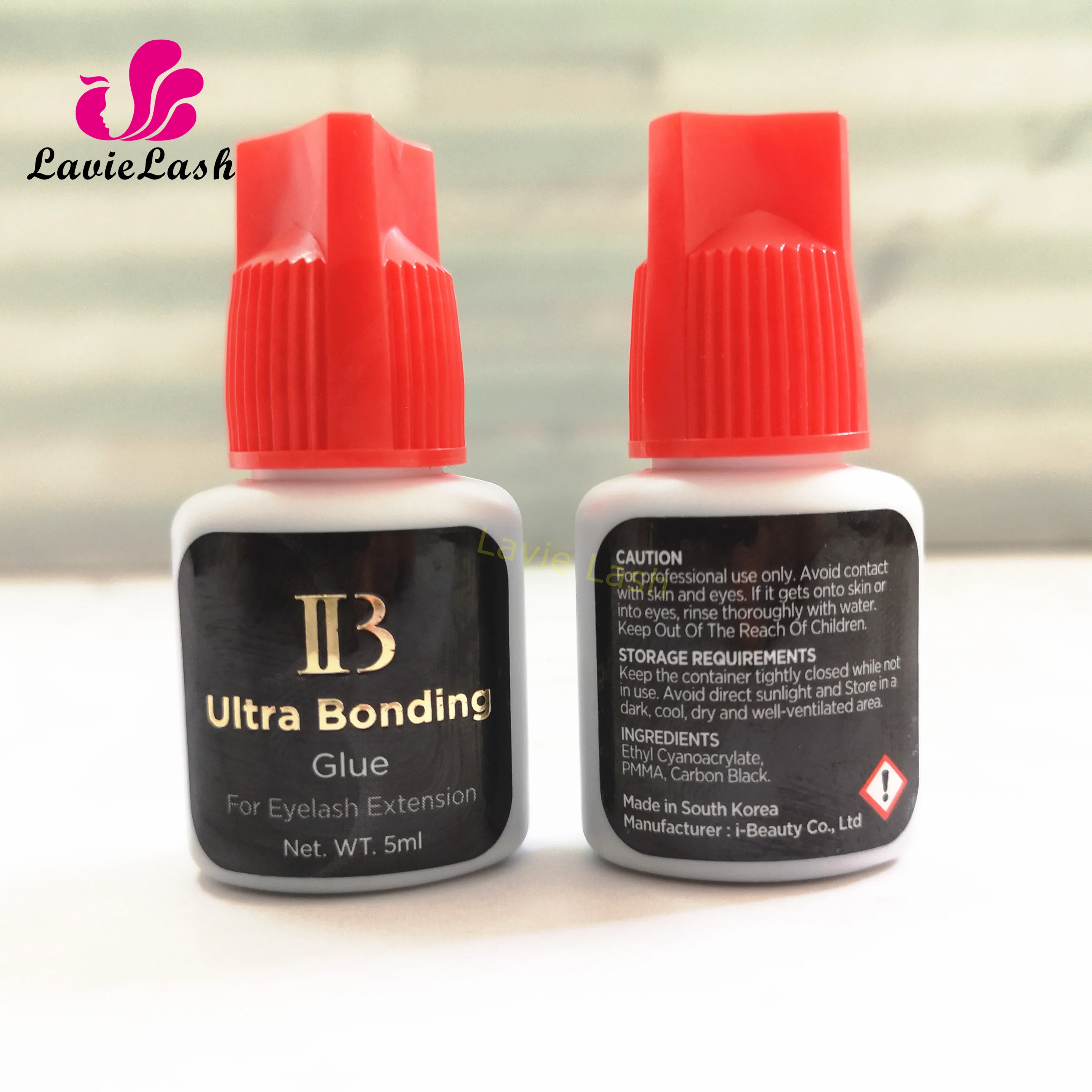 Клей для наращивания ресниц IB Ibeauty Ultra Быстросохнущий 2 3s 5 бутылок/партия|Клей