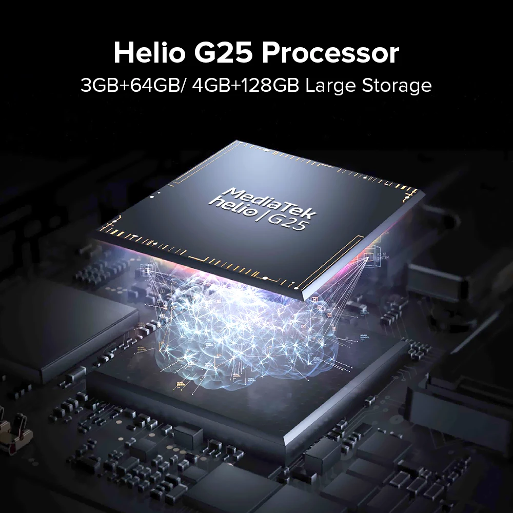 Global Version UMIDIGI A11 Android 11 Smartphone Helio G25 64GB 128GB 6.53