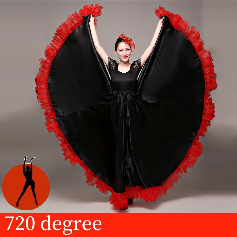 style 9 720 Женские танцевальные костюмы фламенко испанское платье Фламенго танцовщица одежда для бальных танцев Одежда для танцоров для выступлений SL1442 - Цвет: style 9 720