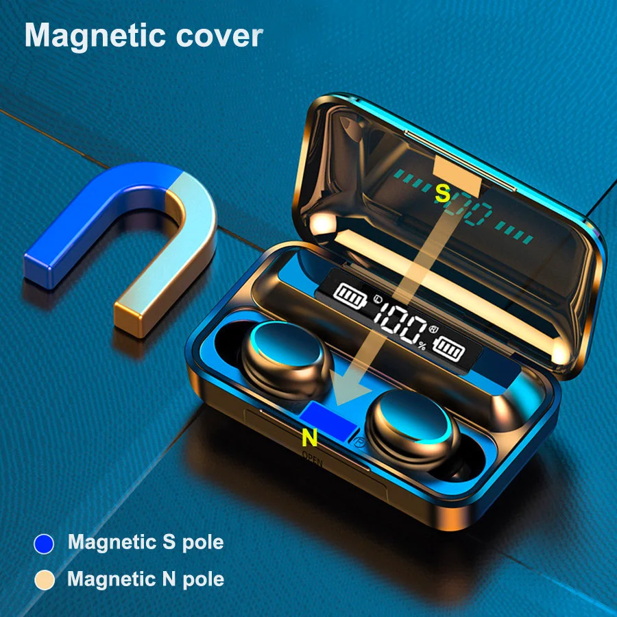 Спортивные Bluetooth-наушники X2 5 0 с шейным ободом магнитные беспроводные наушники