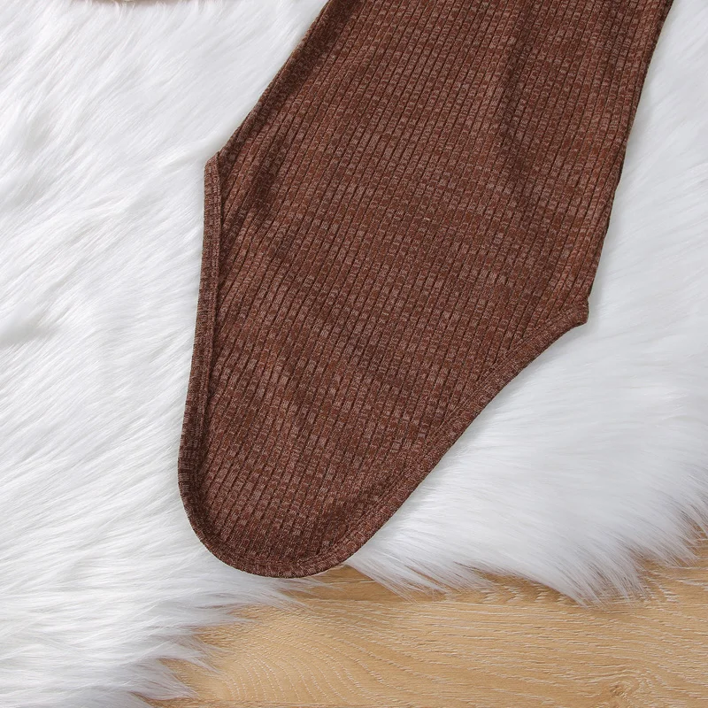 Боди детское с круглым вырезом длинным рукавом и пуговицами |