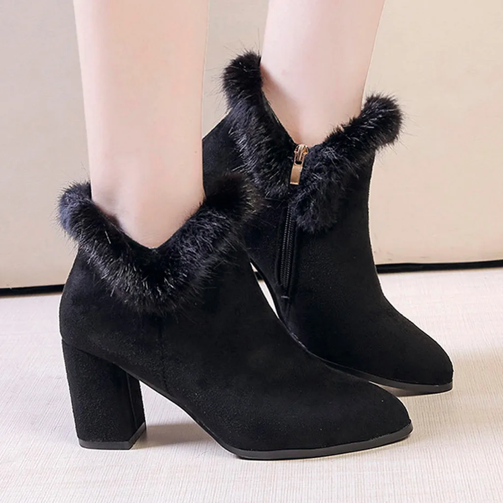 Женские сексуальные короткие ботинки привлекательные повседневные на