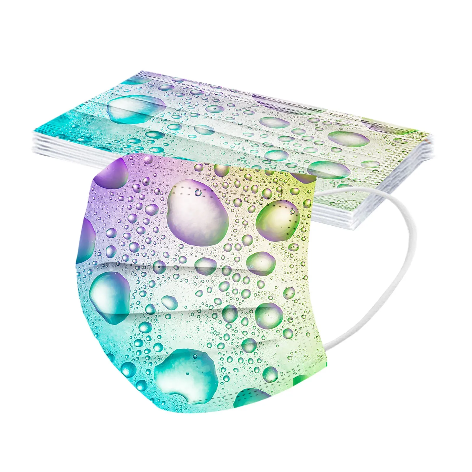 

10pcs Adult Mask Christmas Face Mask Disposable Santa 3ply Facemask Mascarillas Navidad Tapabocas Mascherine Masque