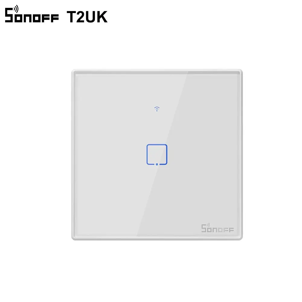 Умный сенсорный выключатель Itead SONOFF TX T2/T3 Wi-Fi настенный света голосовое