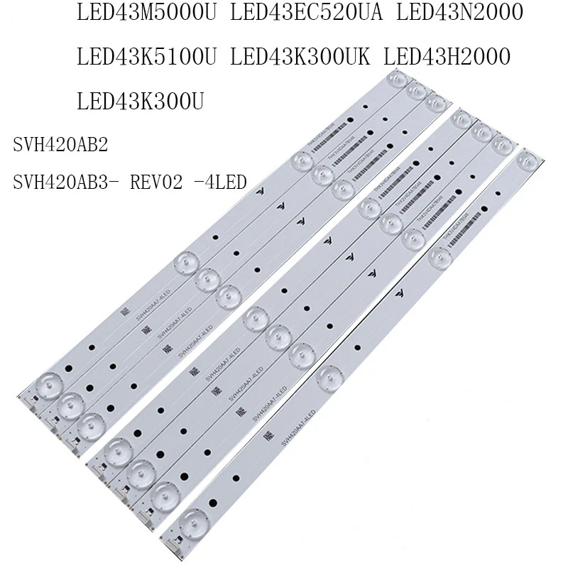 35 шт. светодиодный ные лампы с подсветкой для Hisense 42 ''SVH420AB4 SVH420AB2 svh420ab3_rev02 _ 160601